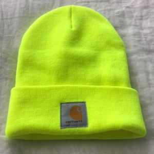 Carhartt Neon Yellow Beanie Unisex